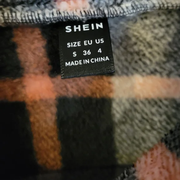 Fleece Shirt Jacket: Size Small - Picture 3 of 3